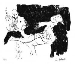 Zyklus "Hamlet in Amerika" Einzelblätter und Mappenwerk