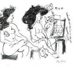 Zyklus "Hamlet in Amerika" Einzelblätter und Mappenwerk