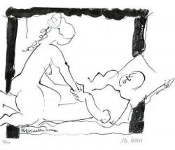 Zyklus "Hamlet in Amerika" Einzelblätter und Mappenwerk