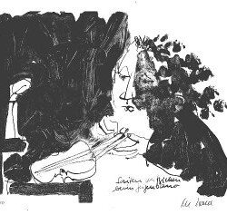 Zyklus "Hamlet in Amerika" Einzelblätter und Mappenwerk