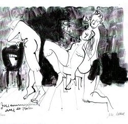 Zyklus "Hamlet in Amerika" Einzelblätter und Mappenwerk