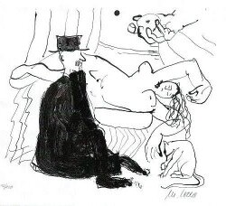 Zyklus "Hamlet in Amerika" Einzelblätter und Mappenwerk