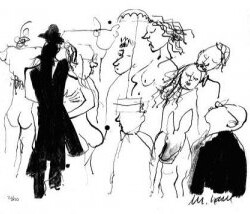 Zyklus "Hamlet in Amerika" Einzelblätter und Mappenwerk