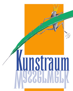 Kunstraum Wasserwerk Orange Grünes Blatt mit Froschkönig