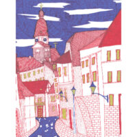 Kirchenstraße in Waren/Müritz