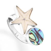 „Seestern/Seeopal“ Silberring  *nur noch wenige Exemplare*