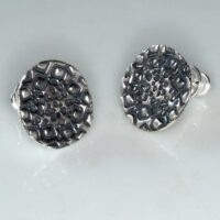 Ohrstecker  Silber geschwärzt