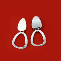 Ohrstecker  2teilig Silber