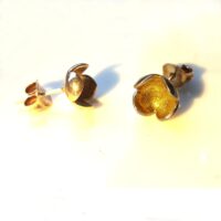 "Tulpe" Ohrstecker vergoldet *nur noch wenige Exemplare*