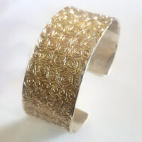 "Spirale" Armreif  Silber