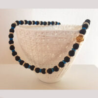 „Himmelspoesie“ Kette Silber vergoldet