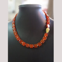 „Mein Goldstück“ Kette Silber  vergoldet