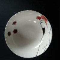 Schale "Für Dich soll´s rote Rosen regnen" Rückenakt