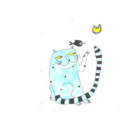 Katergeschichte: Fisch ... so ein Gedanke!