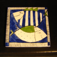 Kachel "Träumende Fische"