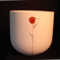 Teebecher mit Röschen