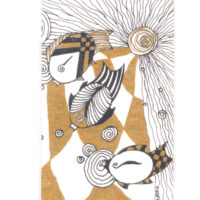 Sonnenbad der kleinen Fische