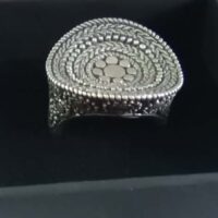 „Orientalischer Schild" Einzelstück in Größe 59