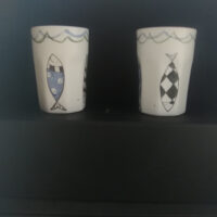 Espressobecher "Munter wie ein Fisch"