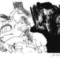 "Hamlet Szenenprobe", Zyklus: Hamlet in Amerika