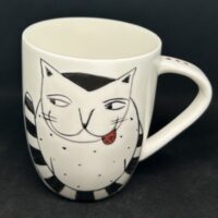 Mittlerer Henkelbecher "Für die Katz"