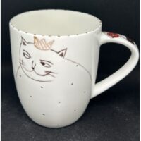 Mittlerer Henkelbecher "König Kater"