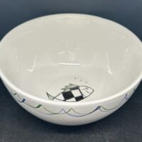 Schale "Fisch", Durchmesser 12 cm, 8 cm hoch