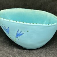 Schräges Schälchen "Duft" ca 7 x 3 cm, 4 cm hoch