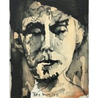 "Tom Waits"  ... letztes Blatt! e.a. zu 200 Expl.