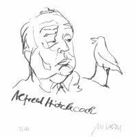 "Alfred Hitchcock" ... letztes Blatt! e.a. zu 180 Expl.